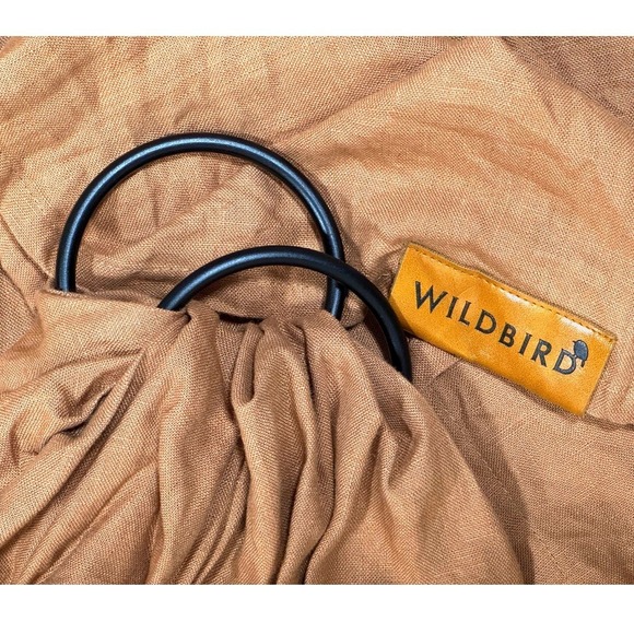 WildBird Handbags - WildBird Willow Linen Ring Sling 74" Black Rings